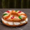 Roscón artesanal pastelerías Luis Miguel Murcia merengue
