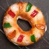 Roscón artesanal pastelerías Luis Miguel Murcia nata
