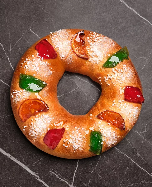 Roscón artesanal pastelerías Luis Miguel Murcia sin relleno